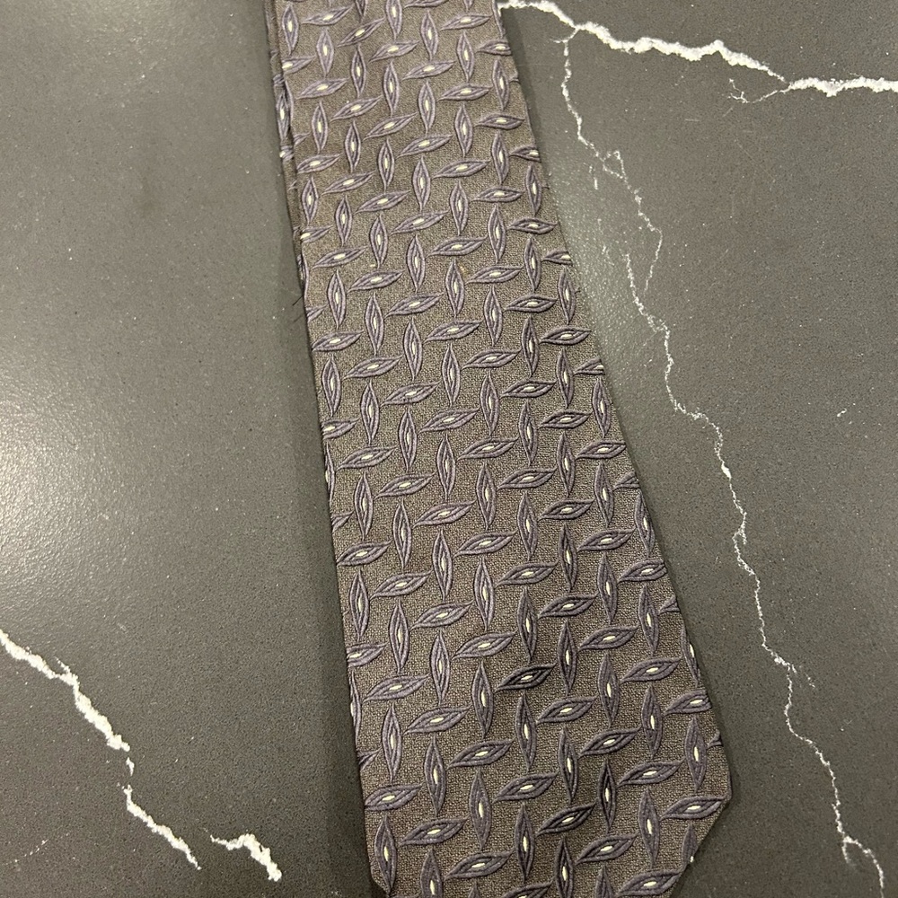 Robert Talbott Gray Textured Tie